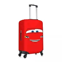 Custom Cartoon Lightning Mcqueen Cars Luggage Cover Protector Elastic Travel Suitcase Covers 2