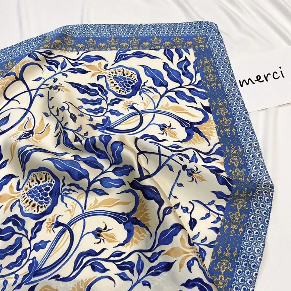 Women Head Hair Scarf Like Satin Silk Scarf Sleeping Hair Wrapping Night 27.5"