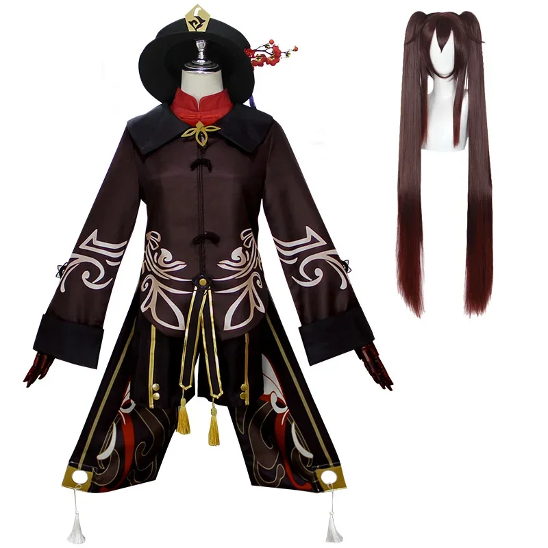 

Genshin Impact Walnut Animation Game Hall Leader Walnut Cosplay Costume Full Set of Halloween Performance Clothes