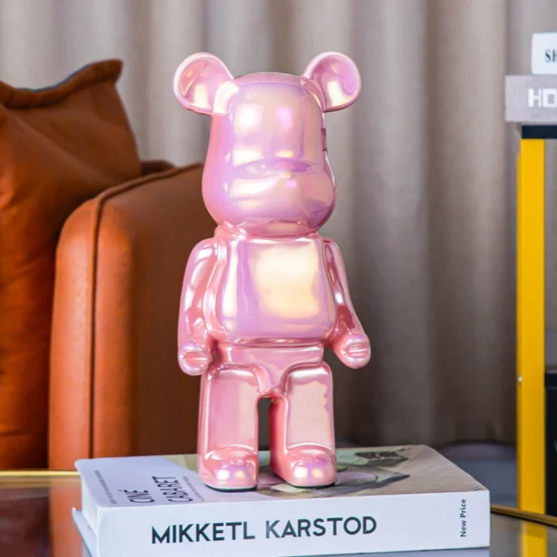 Ceramic Violent Bear Statue 400% Home Decor Figurine Modern Art Craft Ornament