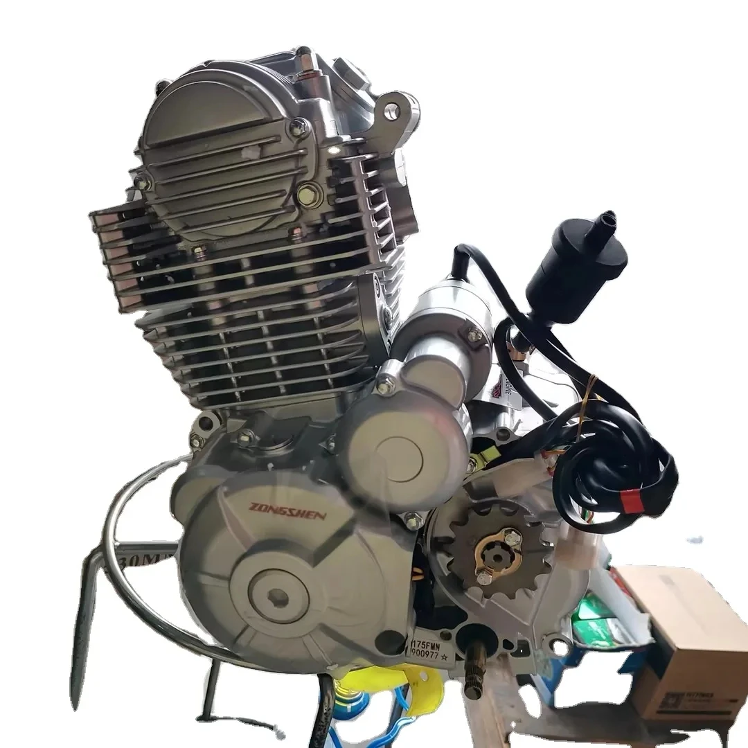 

Zongshen 300CC увеличенный барабан переключения двигателя с воздушным охлаждением SOHC 4-тактный 16 кВт Балансирующий вал PR300 с 6 переключателями передач