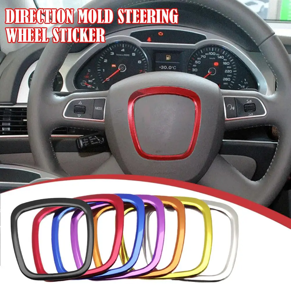 

Car Steering Wheel Frame Replacement Direction Suitable For Audi A1A3 A4L/A6L/Q3/Q5 Mold Steering Wheel Sticker 1pcs I7X5