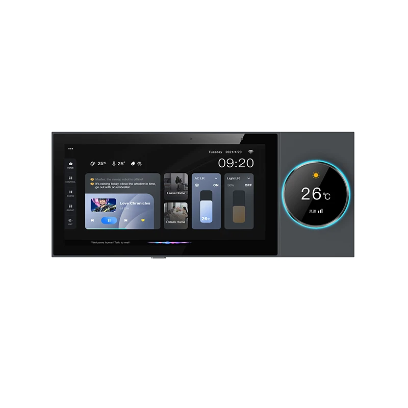 Tuya Smart Life Home 6-Inch Central Control Host Music Version With Built-In Zigbee Gateway