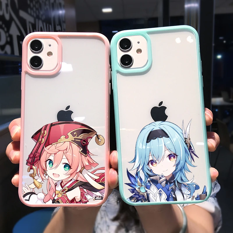 Genshin Impact Shockproof Phone Case For Iphone 11 12 13 Pro Max Xr X Xs Se 7 8 Plus Anime Hard Transparent Cover Candy Coque Mobile Phone Cases Covers Aliexpress Genshin Impact Shockproof Phone Case For Iphone 11 12 13 Pro Max Xr X Xs Se 7 8 Plus Anime Hard Transparent Cover Candy Coque Mobile Phone Cases Covers Aliexpress
