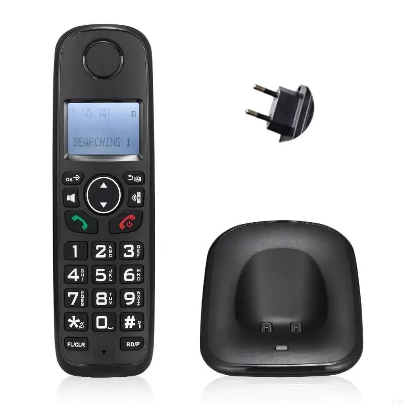 Coreless Telephone With Multi Languages Caller Display Handfree Backlit Phone Handsfree For Home Office Desktop D1001 cordless phone