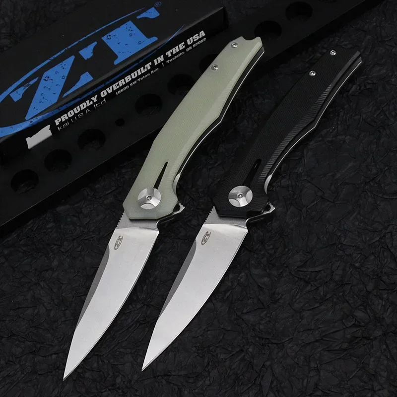 

Zero Tolerance ZT0707 Folding Knife CPM 20CV Blade G10 Handle Pocket Tactical Camping Survival Outdoor Hunting Utiity EDC Knife