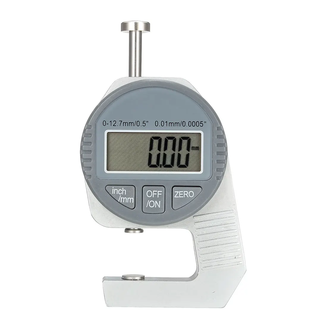

Digital Thickness Gauge 0 -12.7mm Electronic Micrometer Inch Metric Measuring Tool Accuracy 0.01mm