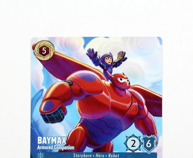Lorcana Proxy Promo Case NoneFoil High Quality RAPUNZEL cinderella let it go baymax kuzco TCG Game Cards 3