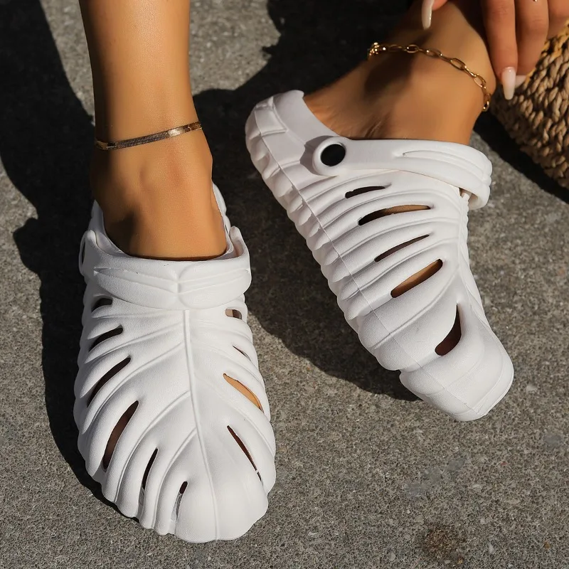 

Сланцы Monstera для мужчин и женщин, летние тапочки для улицы, Эва, мягкий лес, кемпинг, тренд унисекс, шлепанцы пляжная обувь, домашние тапочки