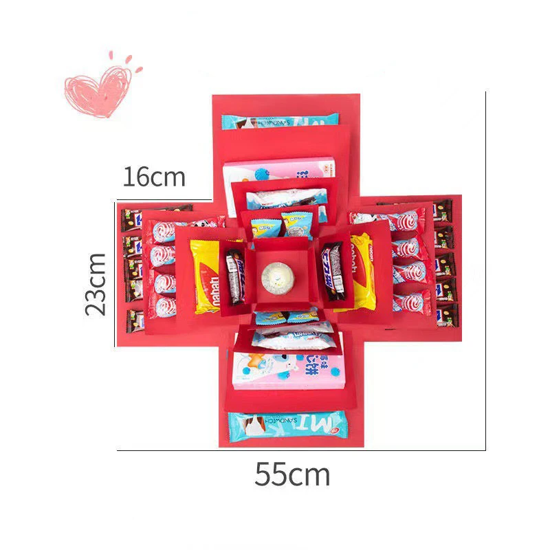 Caja de sorpresa para niños, caja de sorpresa encantadora, caja misteriosa,  regalos de Juguetes - AliExpress
