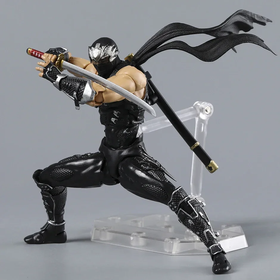 Ryu Hayabusa Revoltech PVC Collectible Action Figure Model Toy