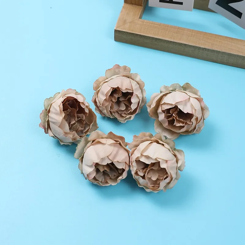 10 Stück künstliche Pfingstrosen blumen 5cm gefälschte Blumen köpfe für zu Hause Zimmer dceor Garten Hochzeit Hochzeit Dekoration DIY Geschenke Zubehör – Detail 21