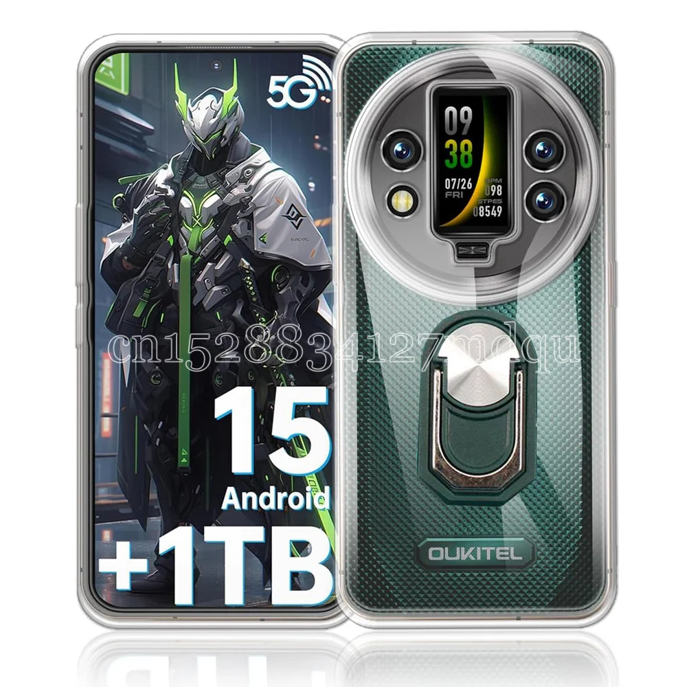 Shockproof Soft TPU Ring Holder Kickstand Cover Case