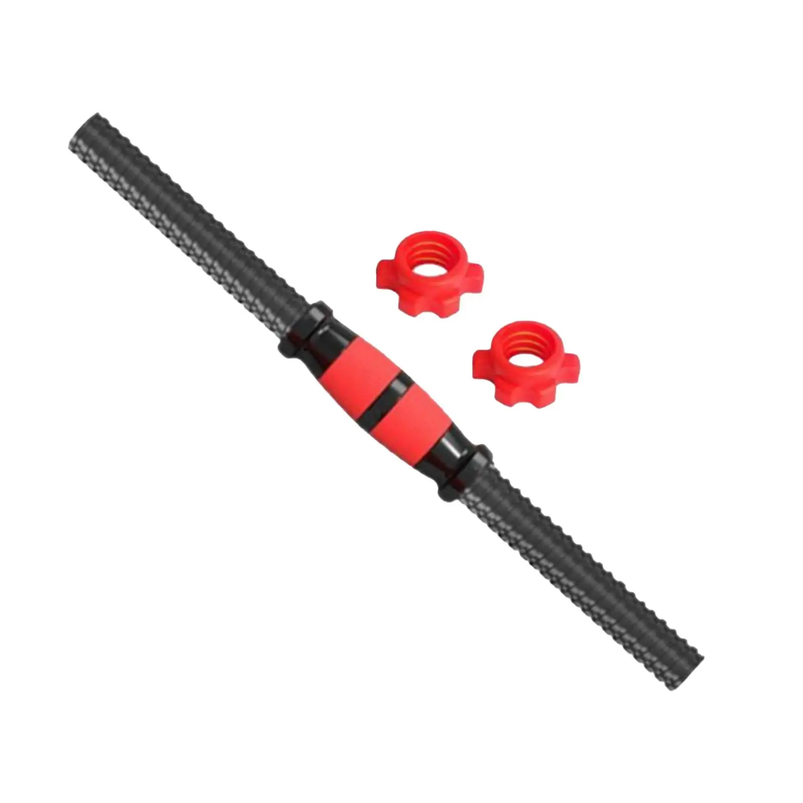 Portable Anti-Slip Threaded Dumbbell Bar Handles for Fitness