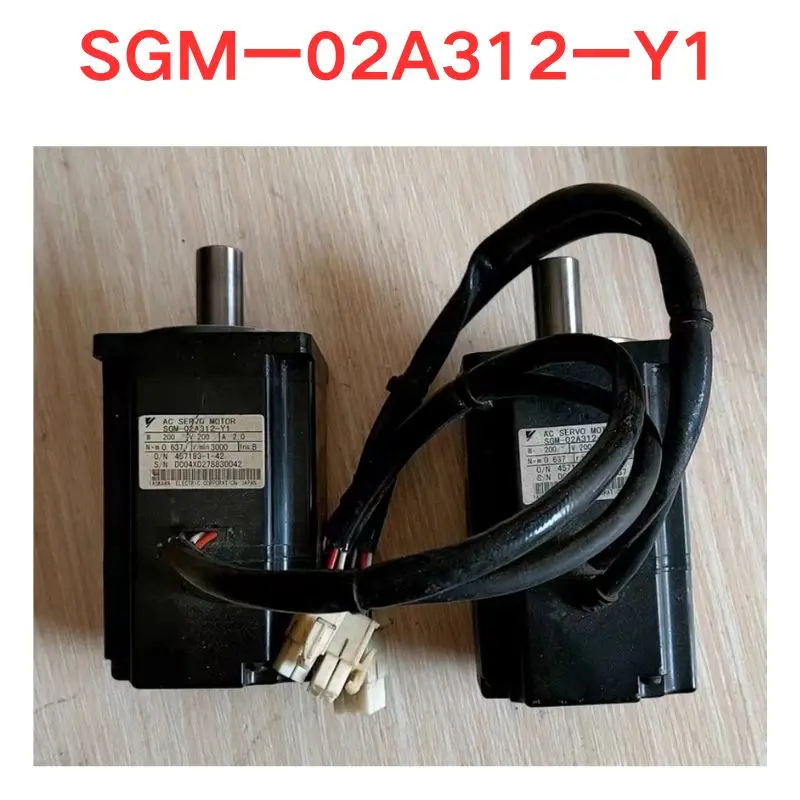 

Used SGM-02A312-Y1 servo motor Functional test OK