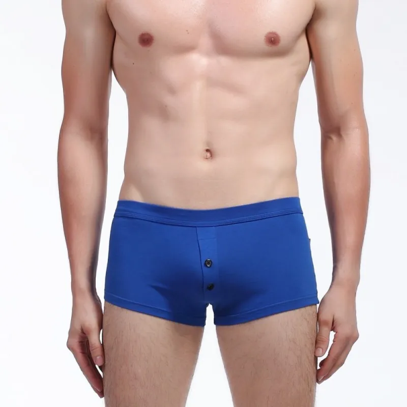 Men's underwear pure cotton soft breathable boxer pants underwear for men