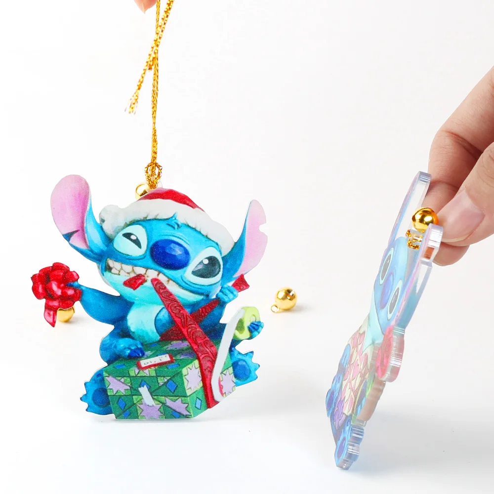 2023 Disney Stitch Christmas Pendant Xmas Tree Decoration Hanging Ornaments  Home Christmas Party Decorations Kids New Year Gifts - AliExpress