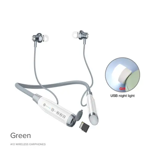 EARDECO 100 Hours Endurance Wireless Headphones Bass In-ear Bluetooth Headphone Earphone Music Sport Earbuds with Mic Stereo - Image 9