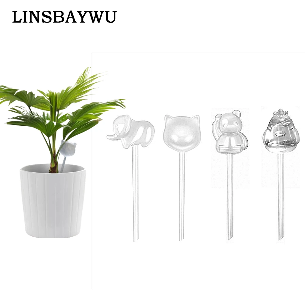 1PCS Self-Watering Globes 100ML Large Plant Watering Bulbs PVC Elephant Shape Self Watering Bulbs Garden Automatic Watering