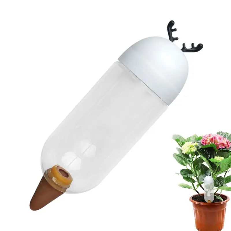 

Plant Self Watering Spikes Cartoon Shape Automatic Plant Waterers Adorable Easy-Refill Sturdy Plant Self Watering Devices