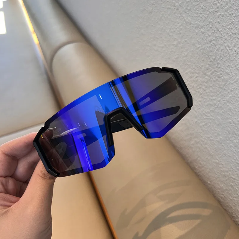 Oversized UV Protection Outdoor Sports Sunglasses