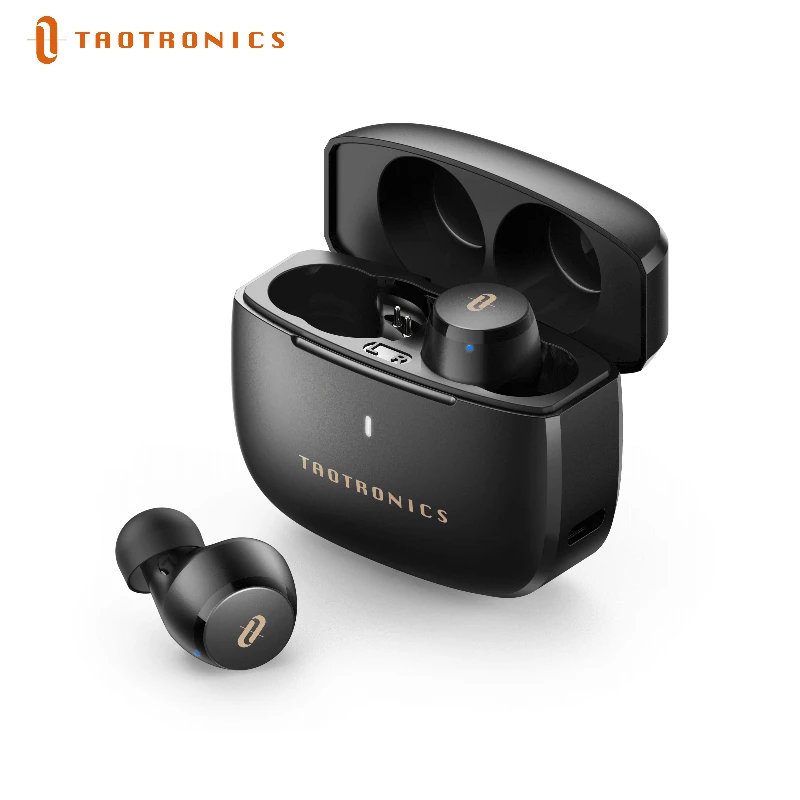 TaoTronics SoundLiberty 97 USB-C Wireless TWS Earbuds Smart Noise Cancelling Headset Touch Control IPX8 Waterproof 40Hr Playtime