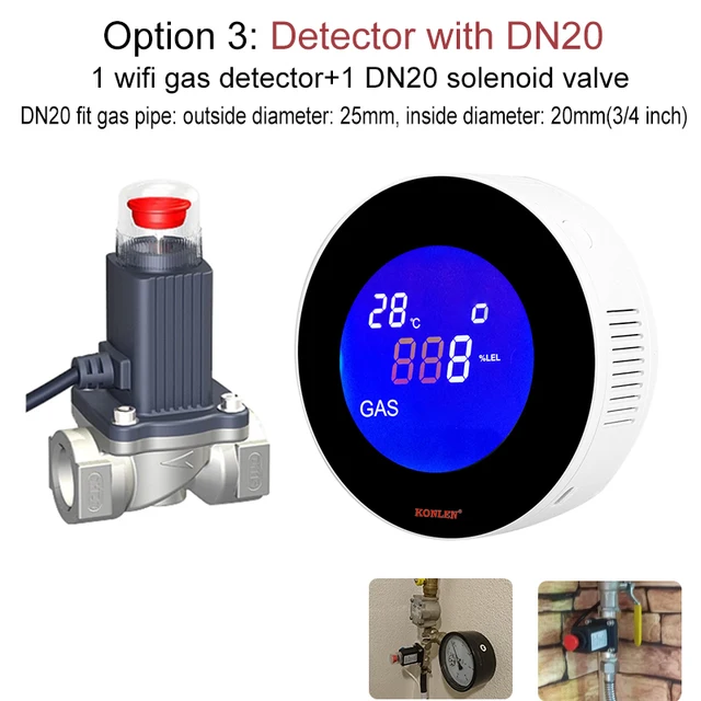 With DN20 Valve
