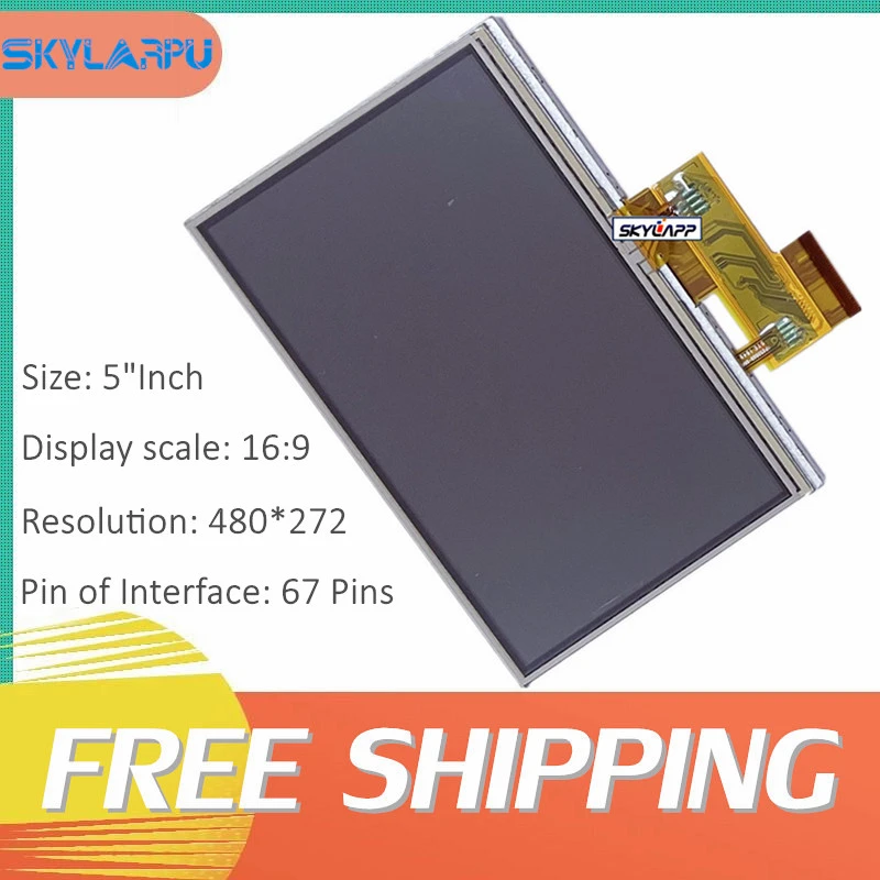 betale kort Strømcelle Original 5''inch Lcd For Garmin Nuvi 2515 2545 2555 2595 2597 2597lt 2597lm  2597lmt Full Gps Display Screen With Touch Panel - Ac/dc Adapters -  AliExpress