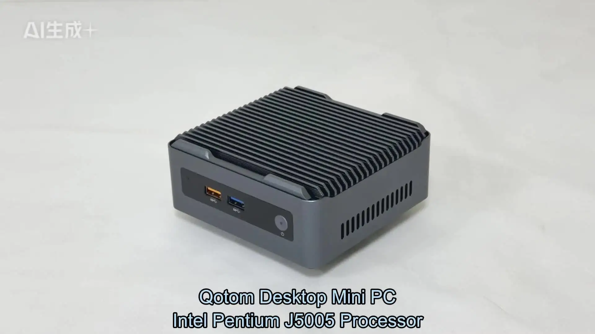 Qotom NUC Q10531 Quad Core Mini Computer J5005 1.5GHz Fanless Mini