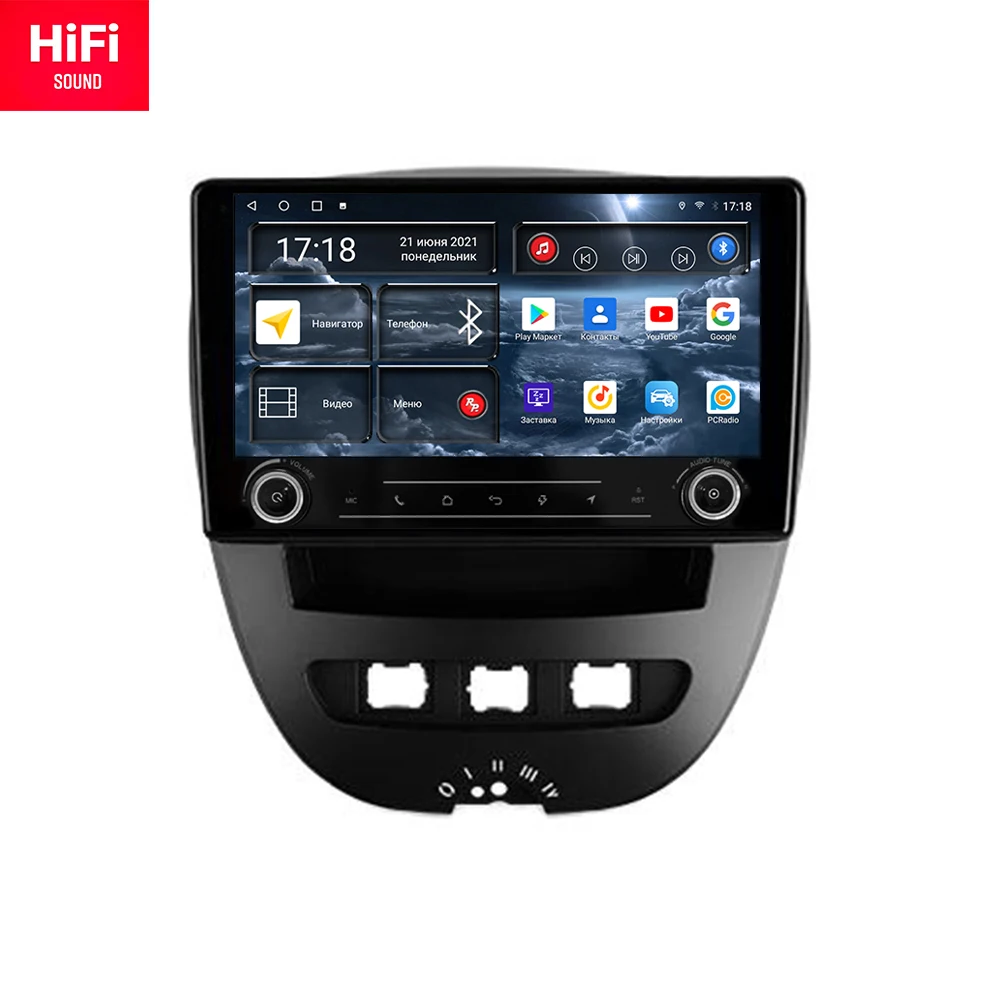 

Redpower HiFi car radio for Peugeot 107 for Toyota Aygo 2005 - 2014 10.0 DVD screen player Audio Video