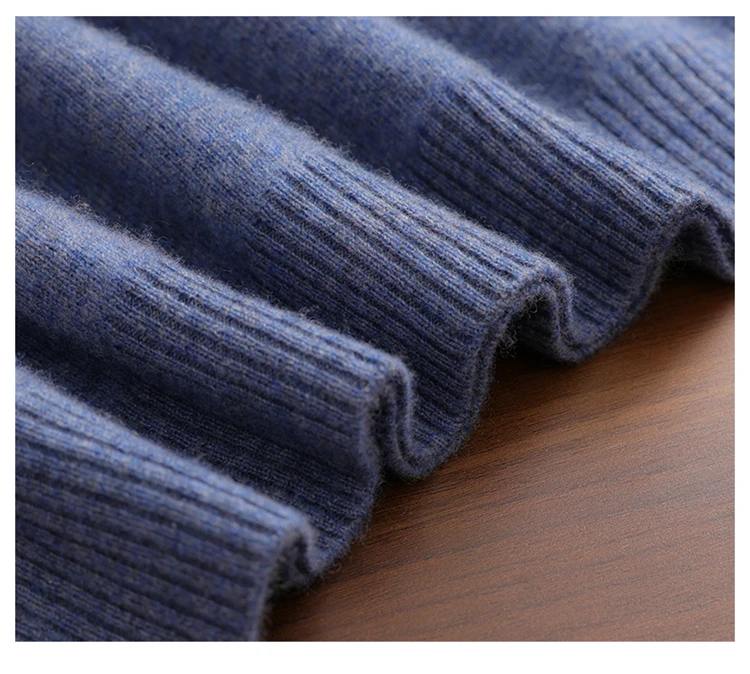 قميص بولو رجالي قصير الأكمام من الكشمير 100٪ للأعمال والملابس غير الرسمية، سترة للربيع والصيف