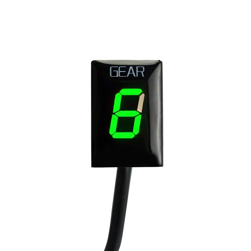 Advanced Motorcycle Gear Indicator Display