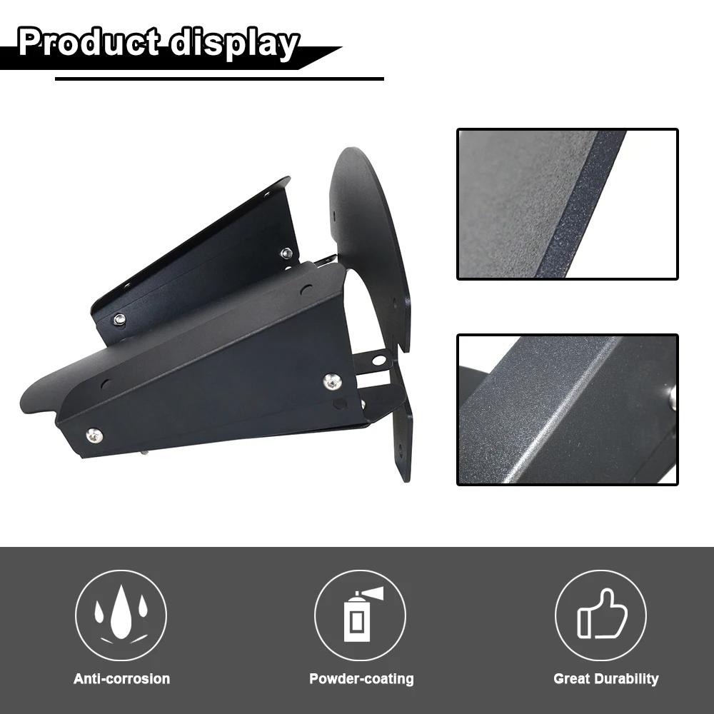 Kawasaki KLR650 2008 2009 2010 2011 2012 2013-KLR 650 Motorcycle Height Adjust Lifter Windshield Rally Dash Kit