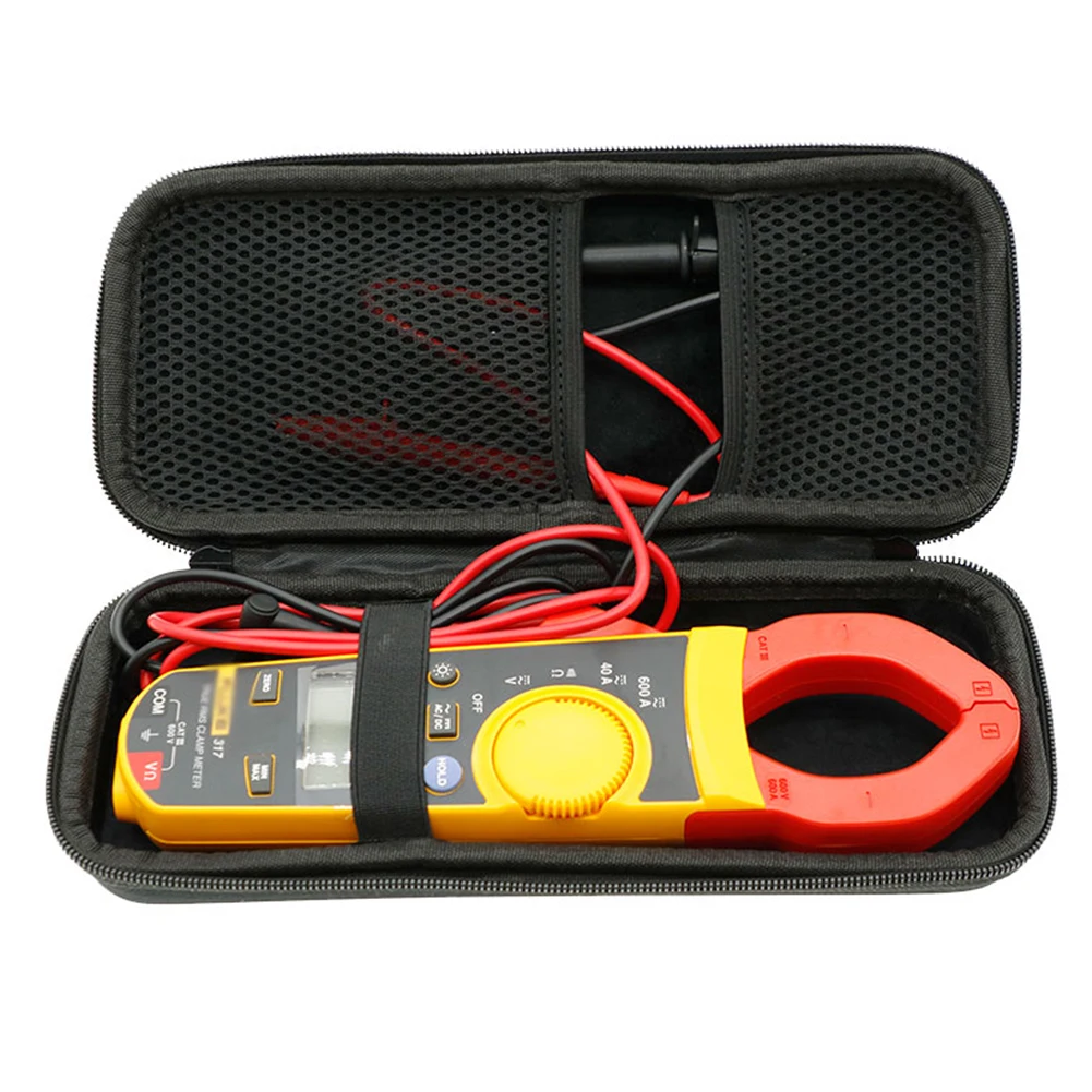 EVA Hard Protect Box for Fluke 317 Digital Clamp Meter Portable Storage Bag Multimeter Case for Fluke F319 F365 Clamp Multimeter