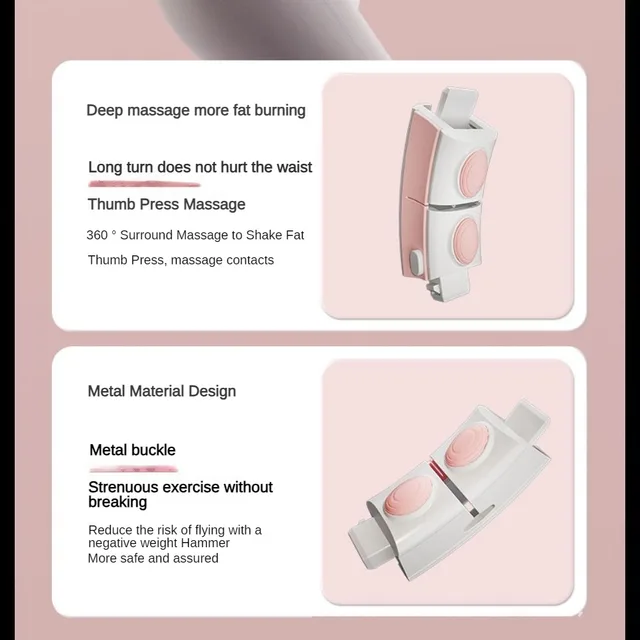 Intelligent Hoola Hoop Equipment Fitness Slim Tummy Concealment Exercise Equipment Weight Loss Fat Burning Exercise Sport Hoops 5