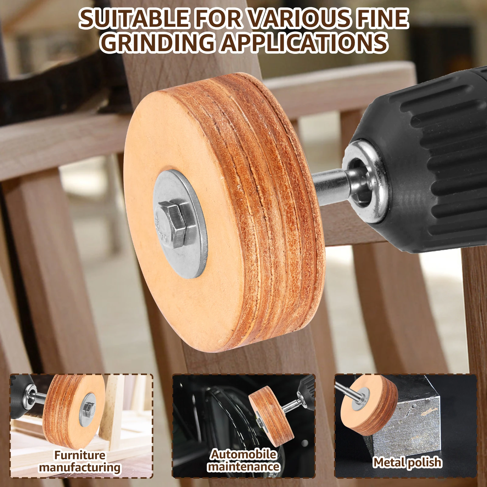 ing Whee Head Woodworking Leather Polishing Disc Metal Polishing Rotary Tool Jewelry Wheel for Jewelry Metal