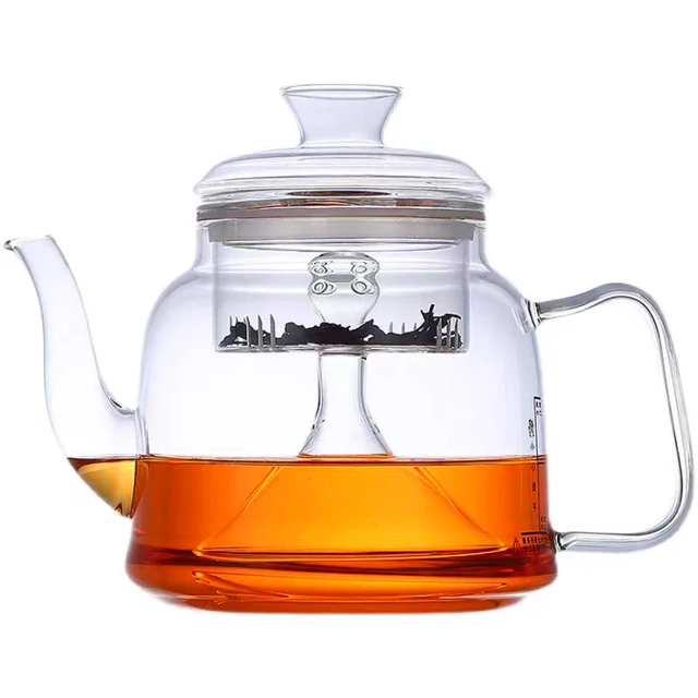 HHeat Resistant Glass Teapot 6