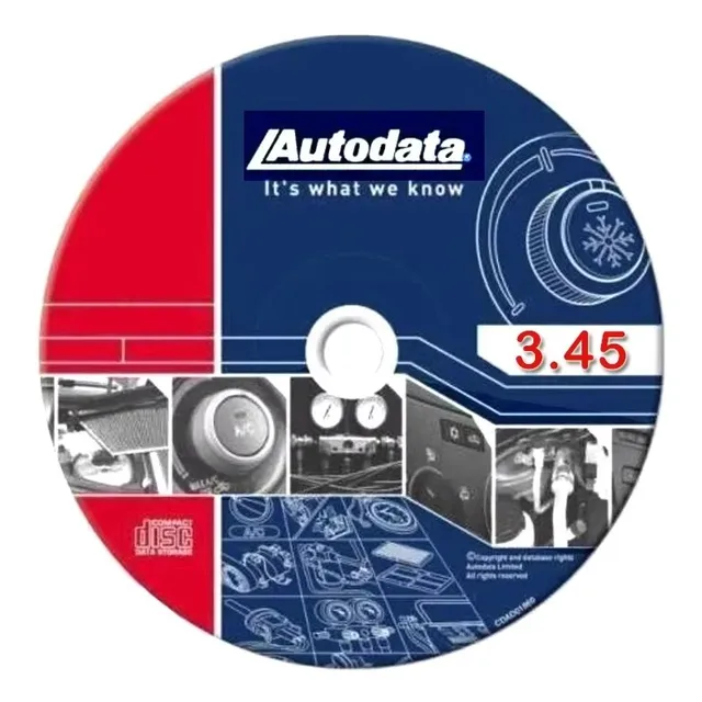 2024 Auto Data 3.45 auto data car software with  free install video to help autodata 3.45 car software 1