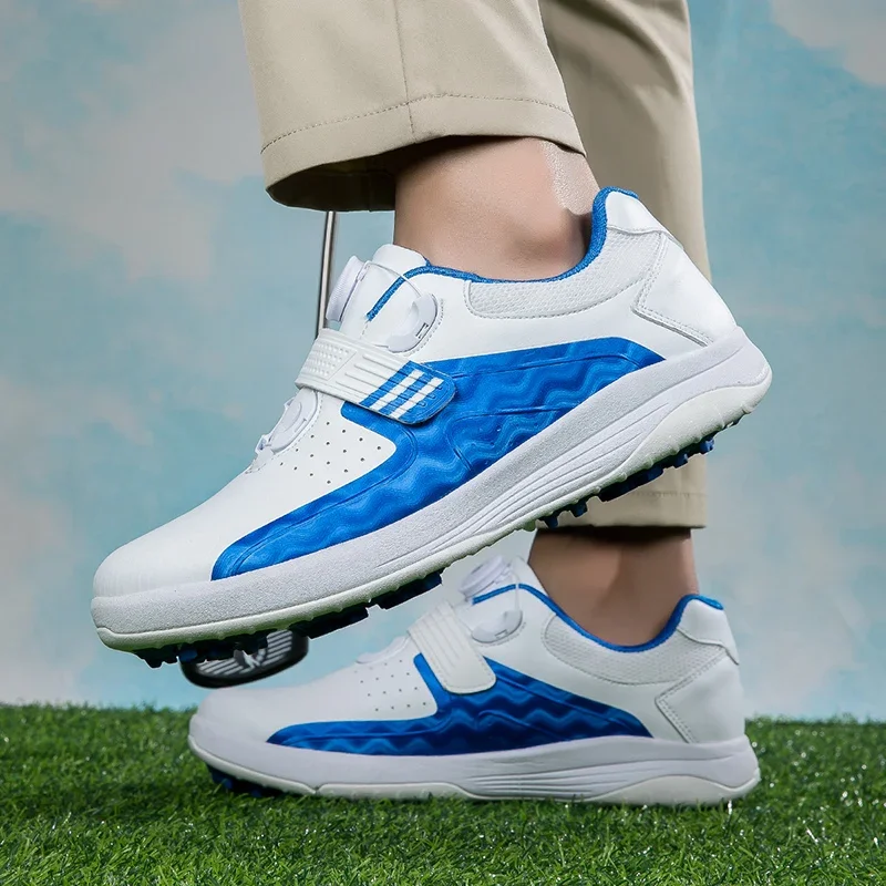 Professional Golf Shoes for Men and Women, Luxury Walking Shoes, Anti Slip Athletic Sneakers, New