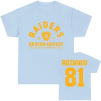 TV Heated Rivalry Llya Rozanov 81 Boston Raiders Tee Women Men Clothing Short Sleeve Cotton Fashion T-shirt Graphic Print TShirt - Image 5
