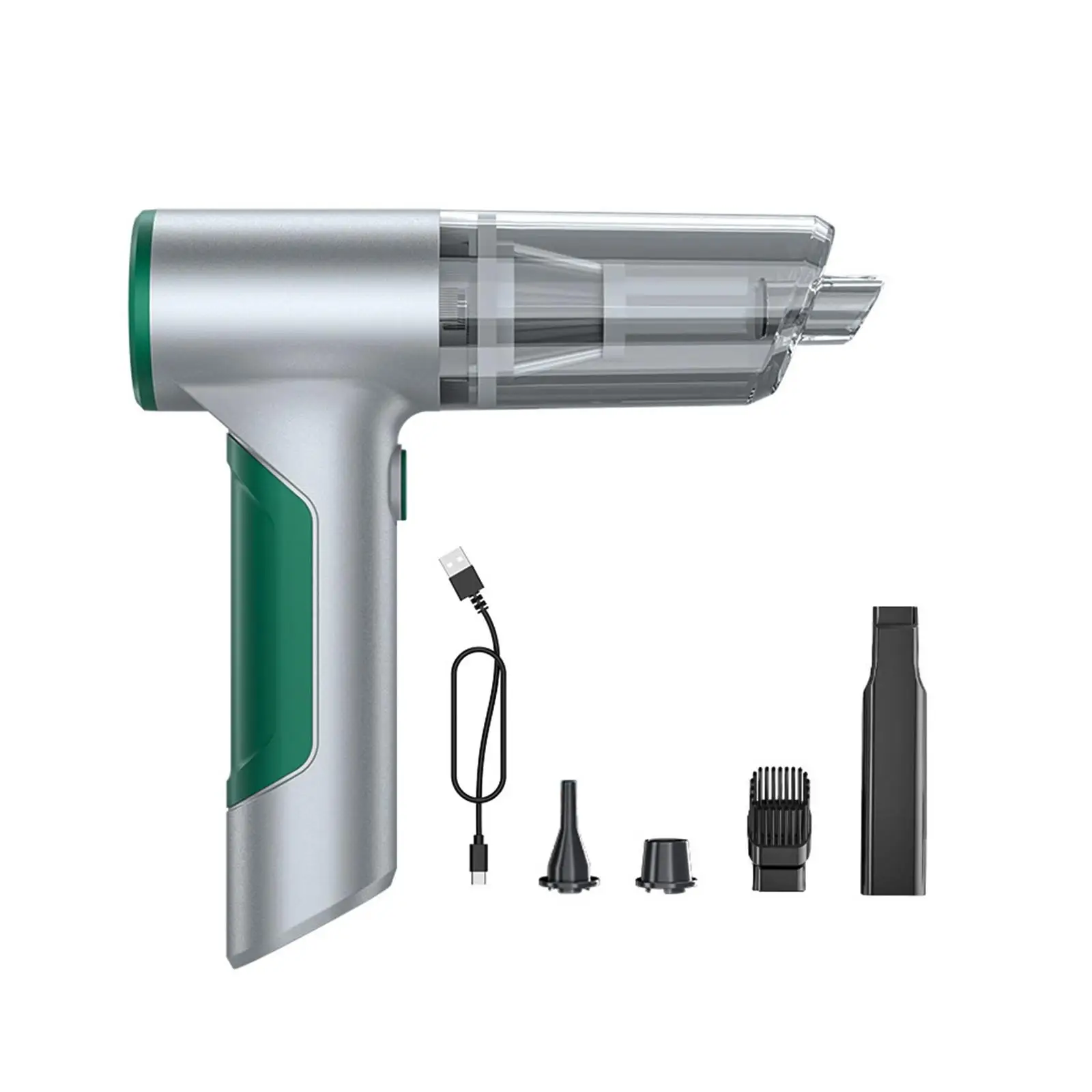 

3 in 1 Handheld Vacuum ,Air Duster ,Cordless Car Vacuum Cleaner, Keyboard Vacuum Cleaner for Desk
