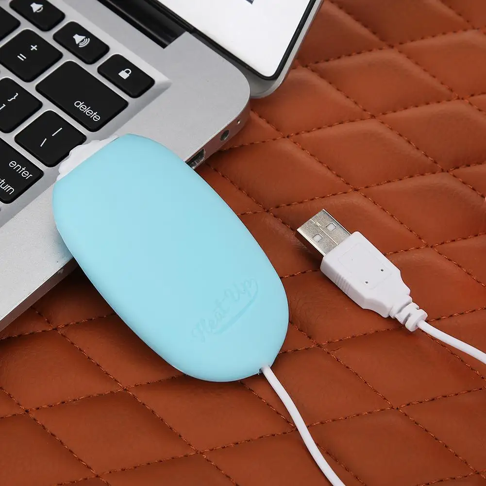 휴대용 미니 USB 핸드 워머, 겨울 사무용품, 손 난방 스토브, 5V