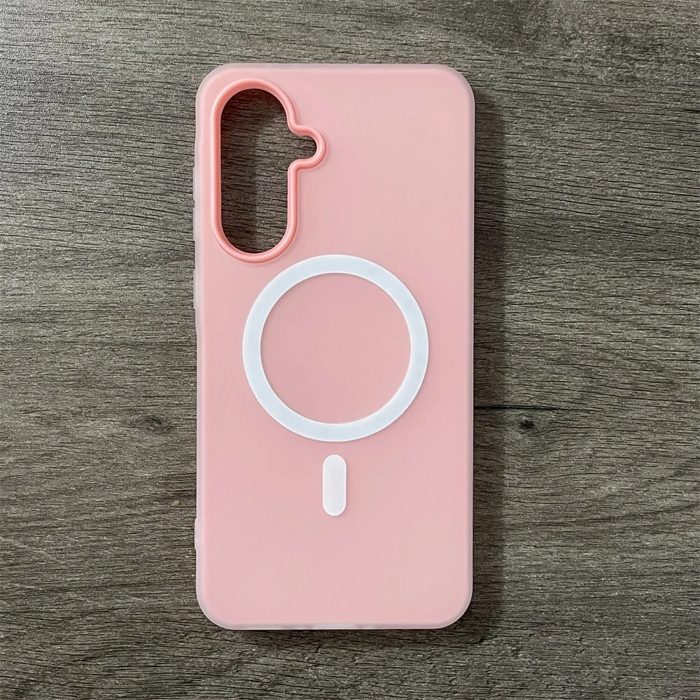 Vibrant Candy Color Magnetic Matte Phone Case - 2-in-1 Design