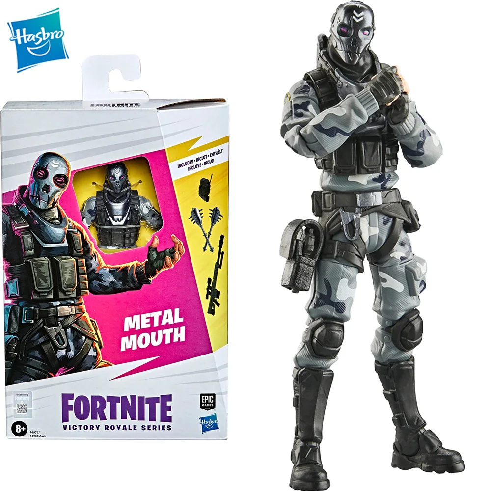 

Оригинальная Коллекционная модель Hasbro Fortnite металлическая горловина Victory Royale Series 4, аксессуары, 6 дюймов, экшн-фигурка, игрушка в подарок F4977