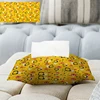 Home decor boho fabric tissue box car tissue holder tissue cover box  Textiles cloth storage tissue bag nordic wipes dispenser 4