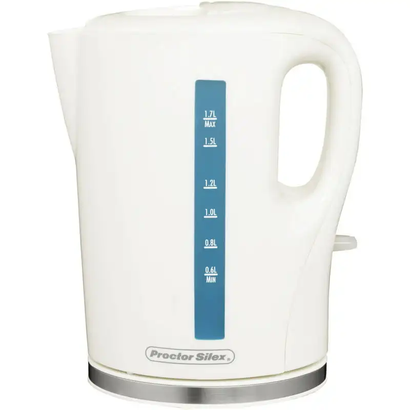 Proctor Silex Cordless 1.7 Liter Electric Kettle - Black