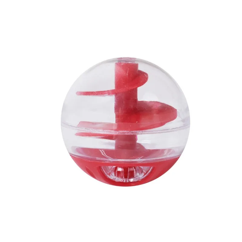 Cat Leak Eat Spiral Ball Educational Toys Resistant Bite Training Eat Play Dual Use Round Not Pouring Fun Food Leak Pet Supplies 6