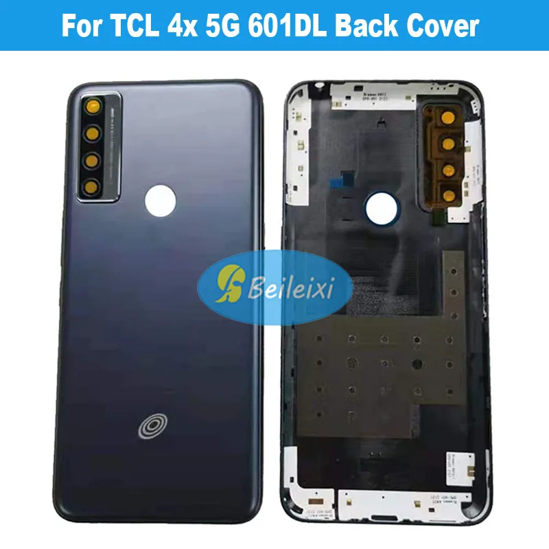 

For TCL 4x 5G 601DL Back Battery Cover Housing Cove For TCL 4X 5G Rear Back Case Back Cover