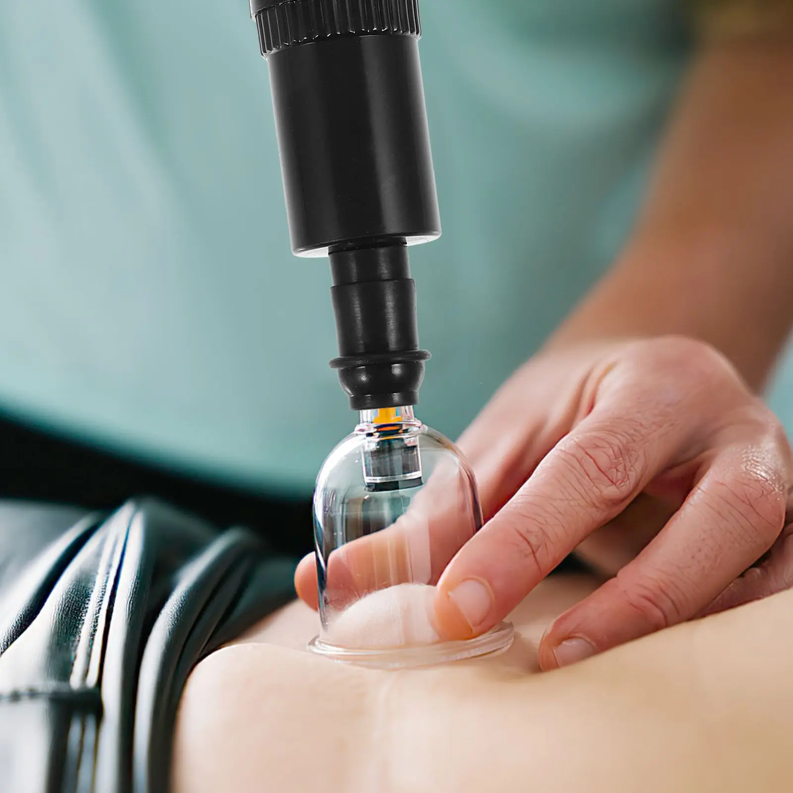 Manual Cupping Pump Air Exhaust Tool Chinese Massage Vacuum Pump Cupping Machine Aspirator 2