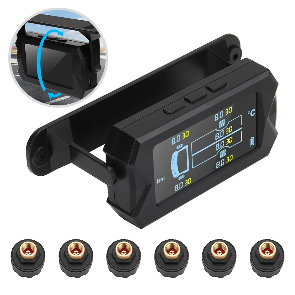 LCD ڵ Ÿ̾ з ͸ ý,  6 ܺ , ¾籤 TPMS, â Ǵ  ֿܼ ġ